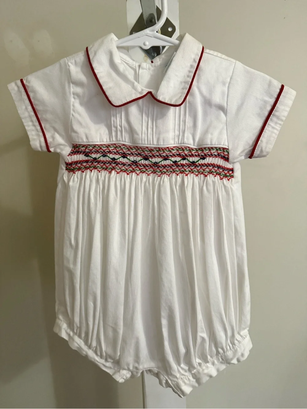 Willbeth Smocked Bubble Romper